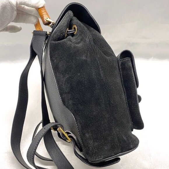 Gucci Backpack Black Bamboo 003 2058 0016 main image 8